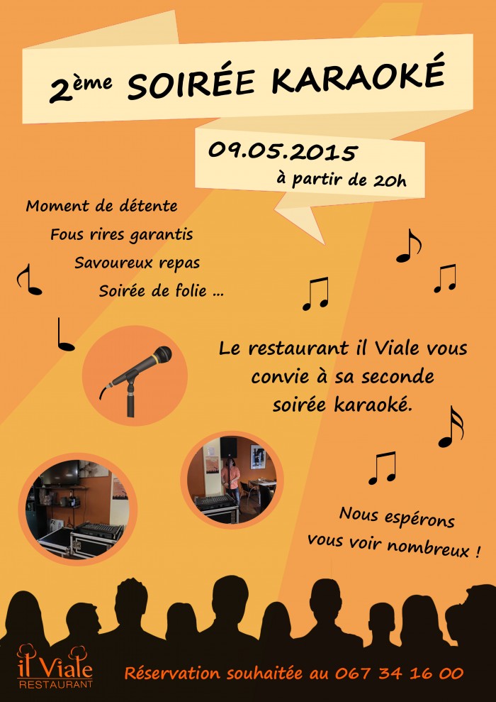 Soirée karaoké du 9 mai 2015