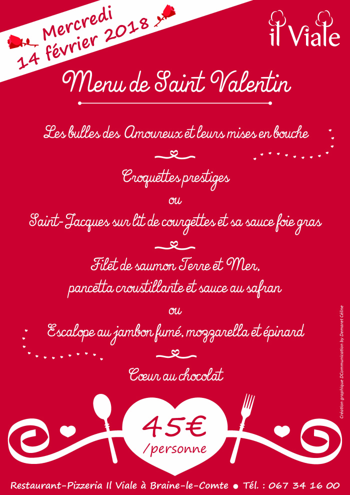 Il Vilale_Menu Saint Valentin